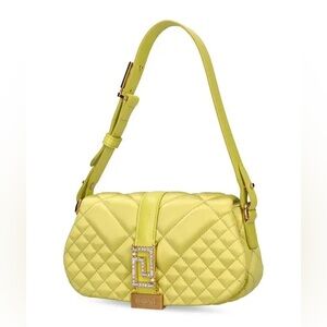 VERSACE Greca Goddess Satin Mini Bag